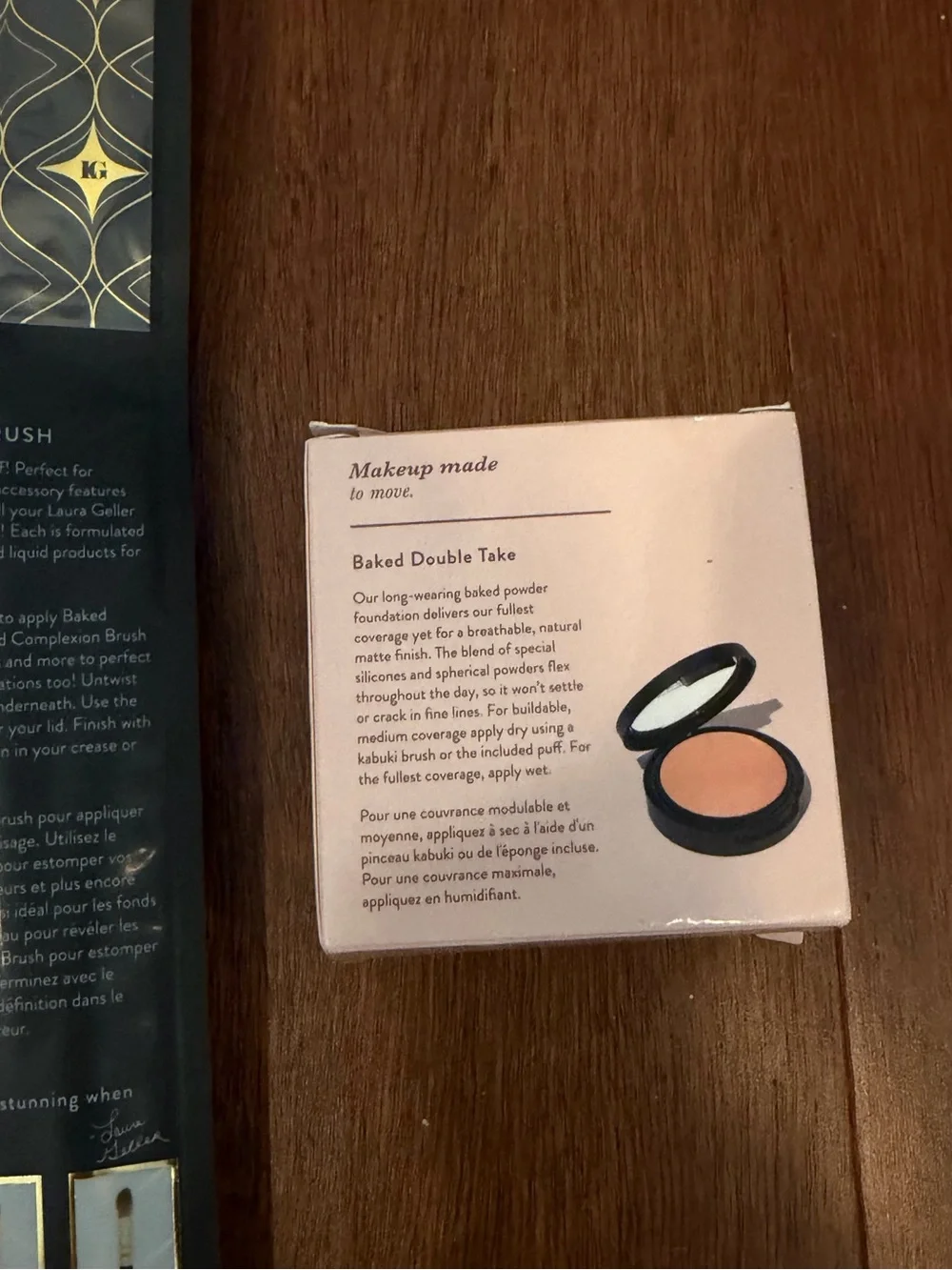 Laura Geller Powder Foundation,Travel Makeup Brush, flawless face hair removal